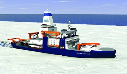 Aurora Borealis Polar Research Vessel 