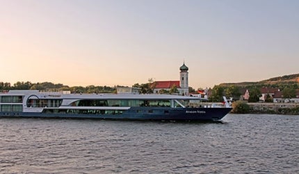 Avalon Vista river cruise suite ship.